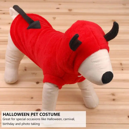 Halloween Pet Clothes Dog Costume Cat Jumpsuits Fleece Hooded Coat Transform Wear Dog Coats Jackets Pet Products Pet