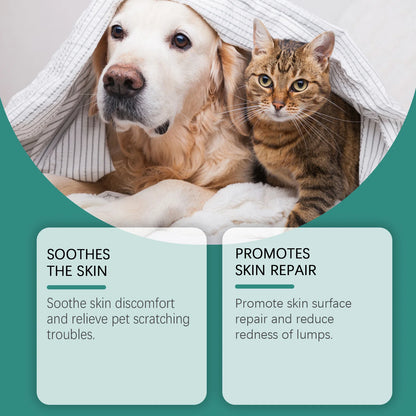 Pet Skin Repair Spray – Soothes Dryness, Redness & Itching for Puppies & Kittens