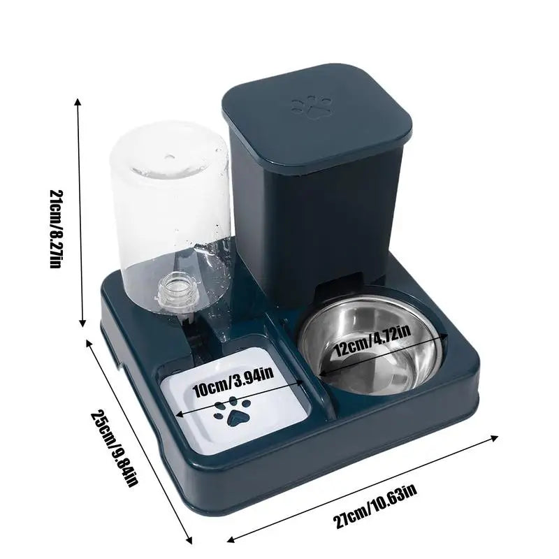 AquaBowl™ 2-in-1 Automatic Pet Feeder