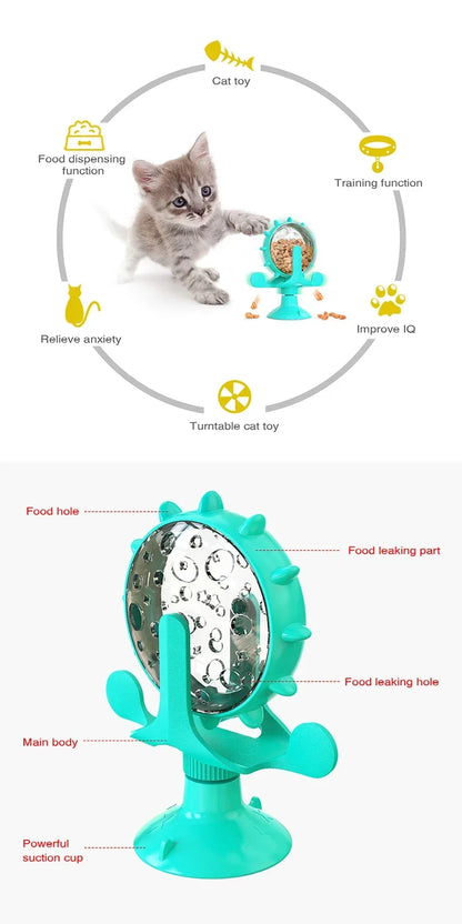 TreatSpin™ Interactive IQ Feeder Toy