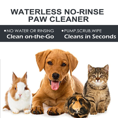 YEGBONG Pet Paw Cleaner Foam – Rinse-Free, Waterless Paw & Claw Care for Dogs & Cats