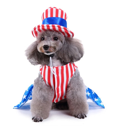 Halloween & Christmas Pet Costume – Cat & Dog Cosplay Dress-Up Outfit