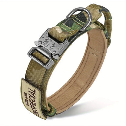 🔥 Product Name: K9Guard™ Tactical Dog Collar with Handle