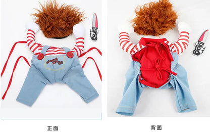 Pet Costume Clothes Suit for Cats & Dogs – Cute Cosplay Outfits for Halloween, Christmas & Parties