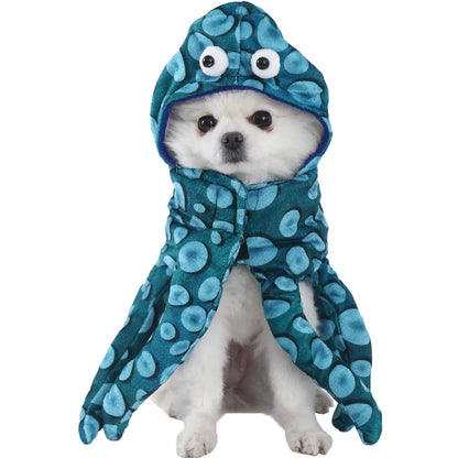 Halloween Dog & Cat Costume – Funny Small Dog Jacket & Creative Pet Outfit