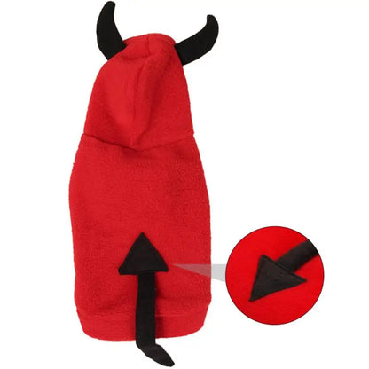 Halloween Pet Clothes Dog Costume Cat Jumpsuits Fleece Hooded Coat Transform Wear Dog Coats Jackets Pet Products Pet