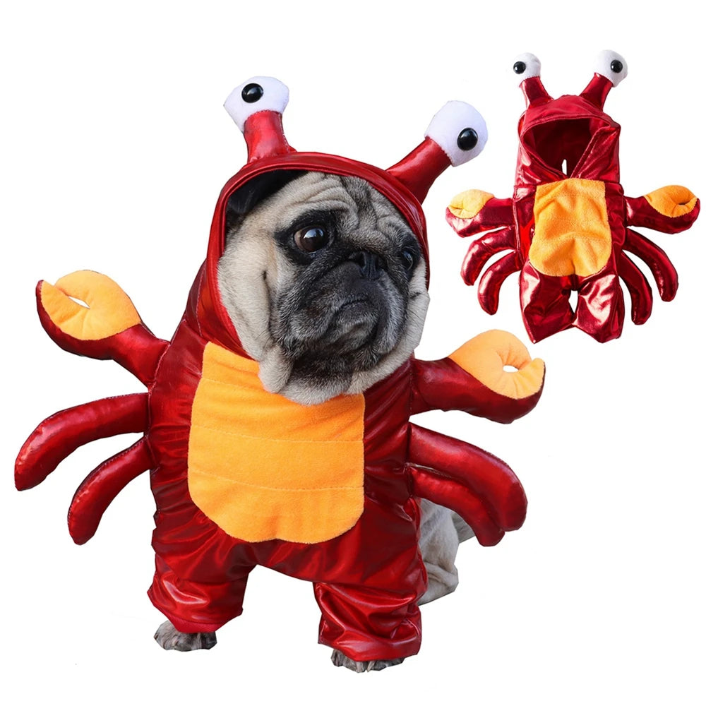 Funny Pet Cosplay Costume – Halloween & Christmas Outfit for Cats & Dogs
