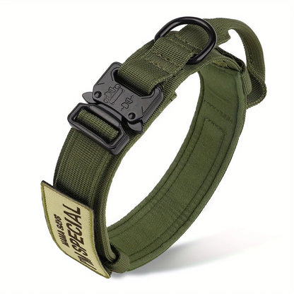 🔥 Product Name: K9Guard™ Tactical Dog Collar with Handle