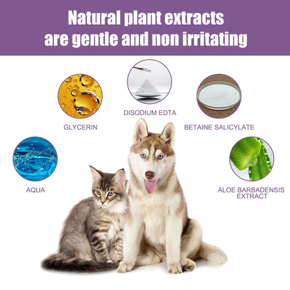 YEGBONG 100ml Hypoallergenic Pet Ear Cleaning Solution – Gentle & Vet-Recommended for Dogs & Cats