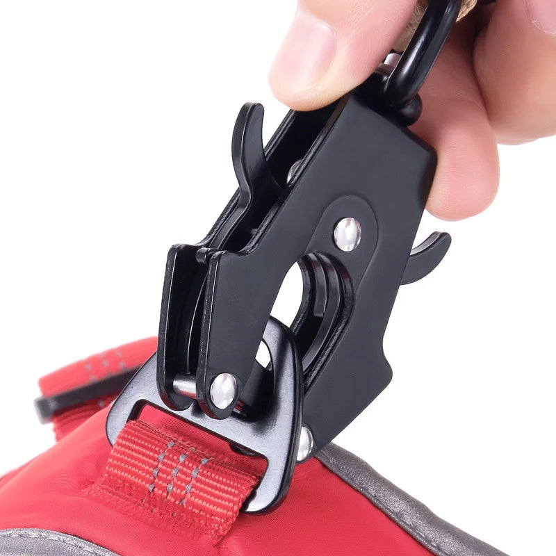 Military-Grade Tactical Dog Collar with Handle Heavy Duty Collar for Medium and Large Dogs Provides Ultimate Control