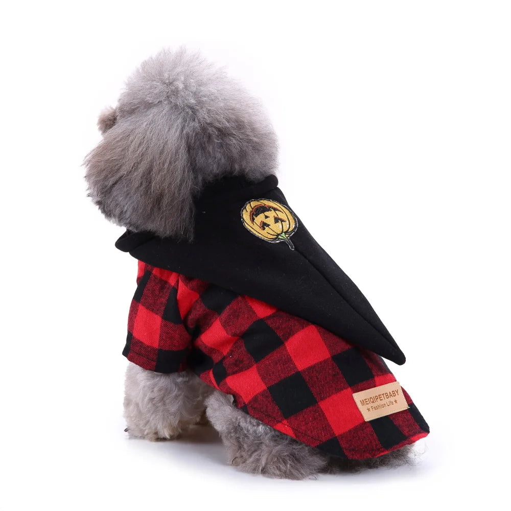 Halloween & Christmas Pet Costume – Cat & Dog Cosplay Dress-Up Outfit