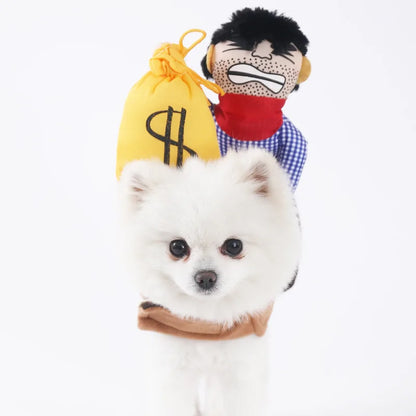 Halloween Dog & Cat Costume – Funny Small Dog Jacket & Creative Pet Outfit