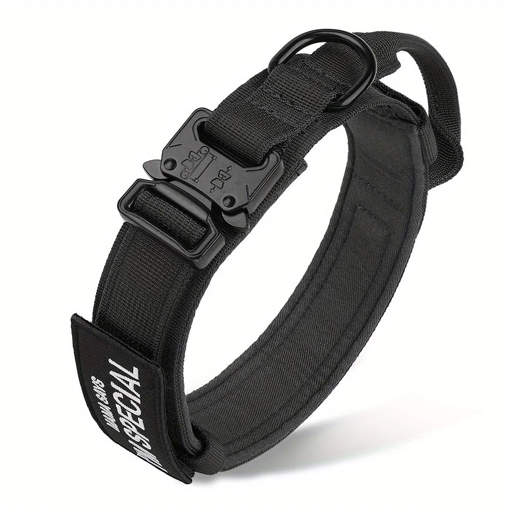 🔥 Product Name: K9Guard™ Tactical Dog Collar with Handle