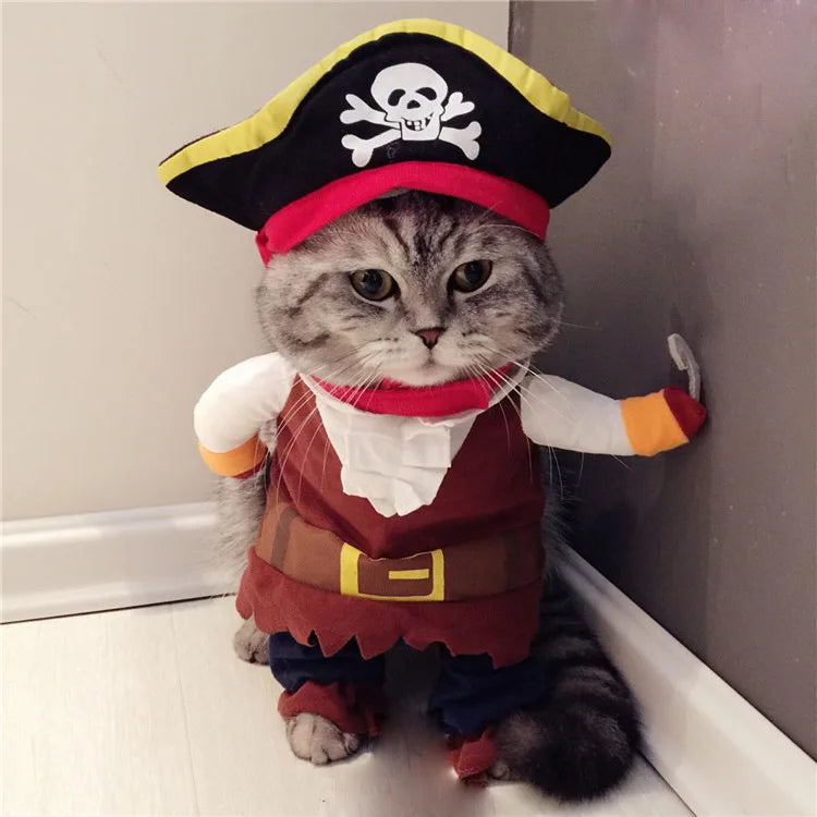 Pet Costume Clothes Suit for Cats & Dogs – Cute Cosplay Outfits for Halloween, Christmas & Parties