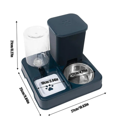 AquaBowl™ 2-in-1 Automatic Pet Feeder