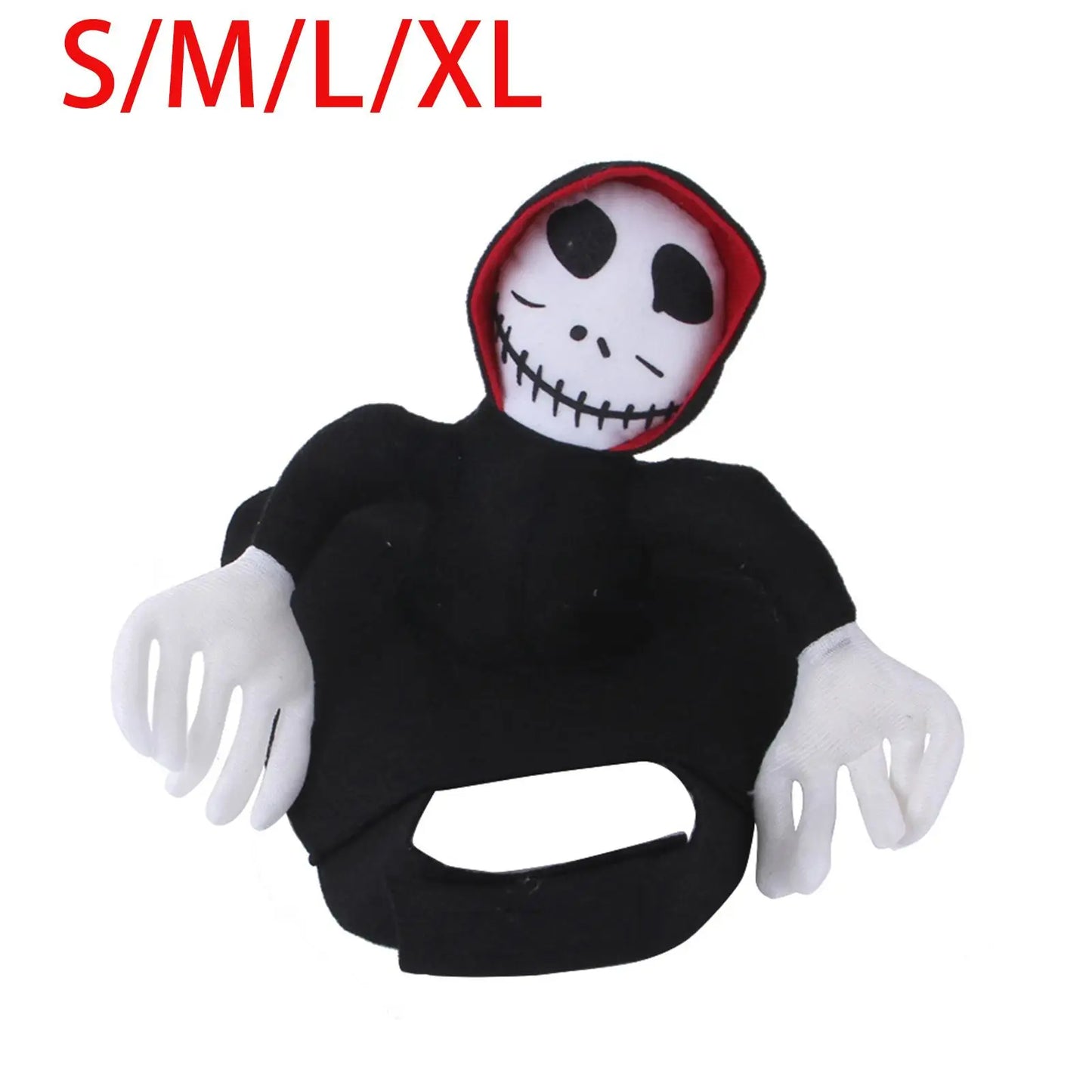 Halloween Pet Ghost Costume – Spooky Cute Dog & Cat Cape for Parties