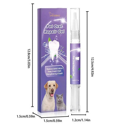 Pet Teeth Cleaning Pen – Removes Tartar & Plaque, Freshens Breath, and Repairs Gums for Dogs & Cats