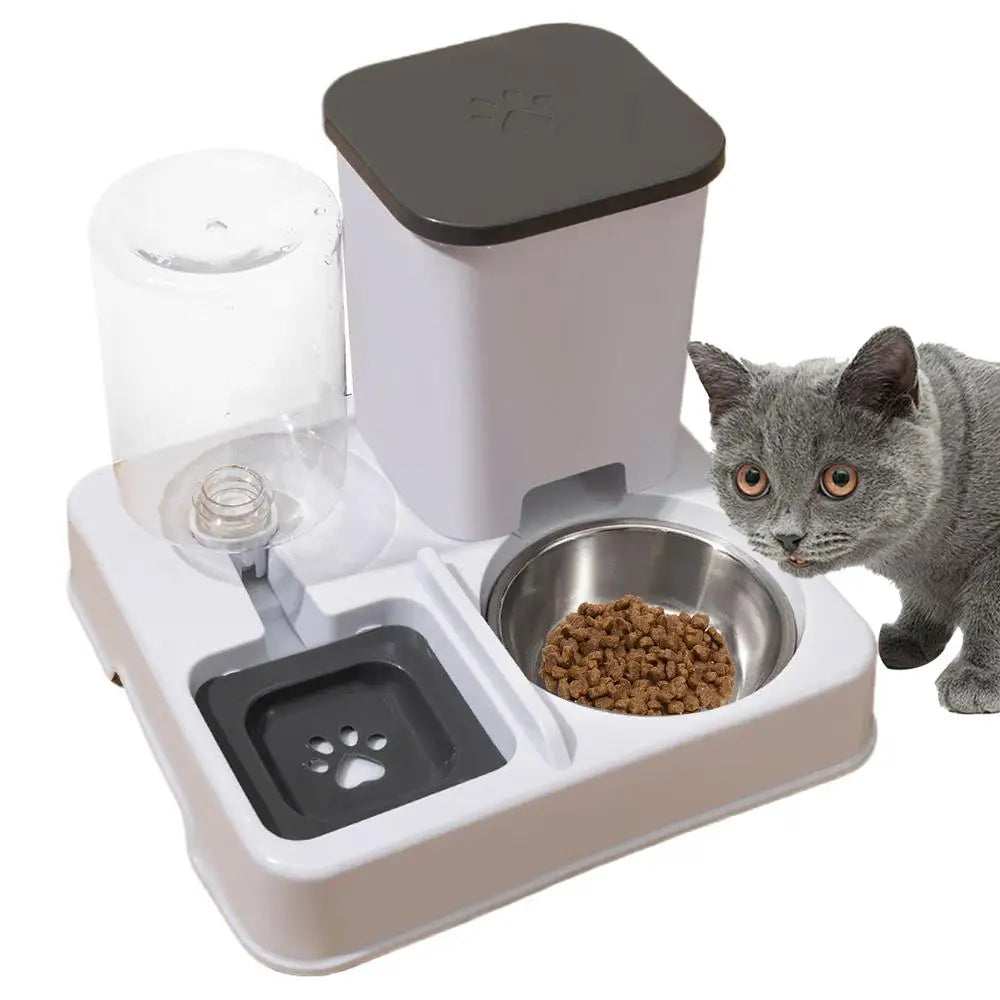 AquaBowl™ 2-in-1 Automatic Pet Feeder