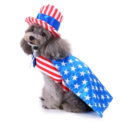 Halloween & Christmas Pet Costume – Cat & Dog Cosplay Dress-Up Outfit