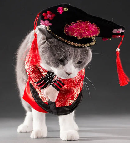 Pet Costume Clothes Suit for Cats & Dogs – Cute Cosplay Outfits for Halloween, Christmas & Parties