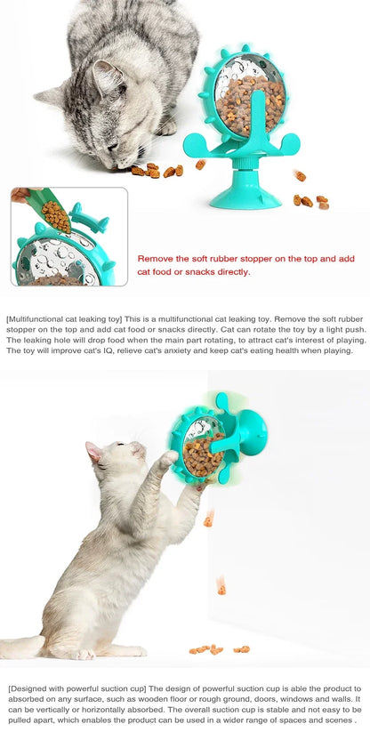 TreatSpin™ Interactive IQ Feeder Toy