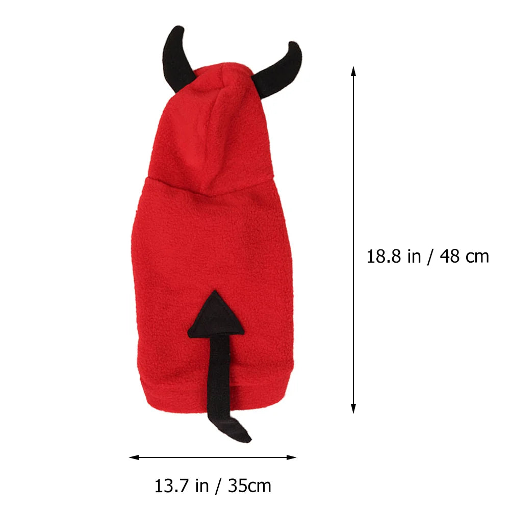 Halloween Pet Clothes Dog Costume Cat Jumpsuits Fleece Hooded Coat Transform Wear Dog Coats Jackets Pet Products Pet