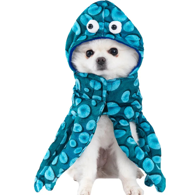 Halloween Dog & Cat Costume – Funny Small Dog Jacket & Creative Pet Outfit