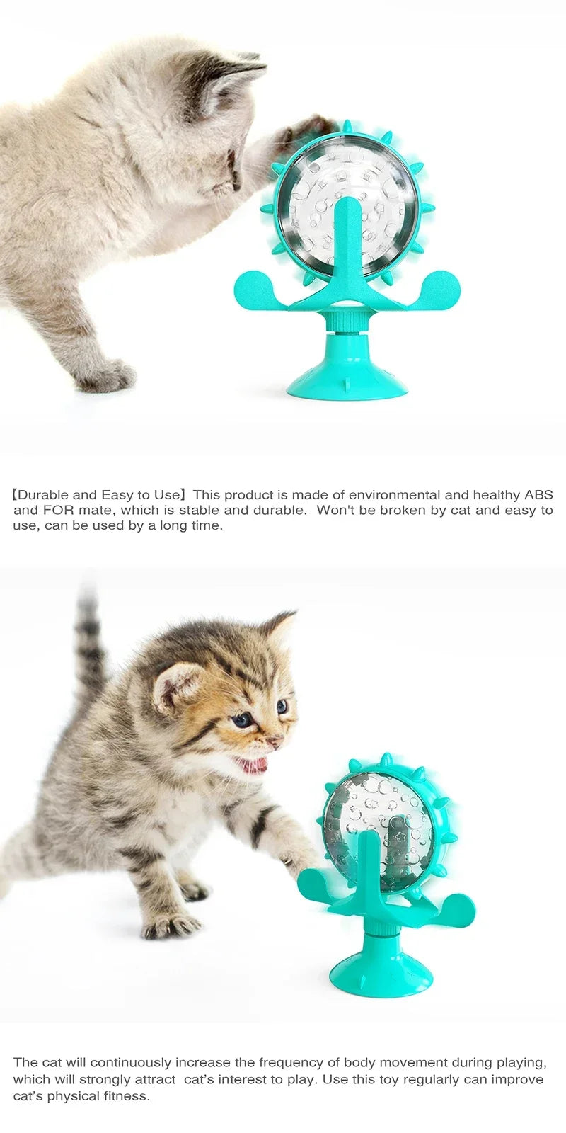 TreatSpin™ Interactive IQ Feeder Toy