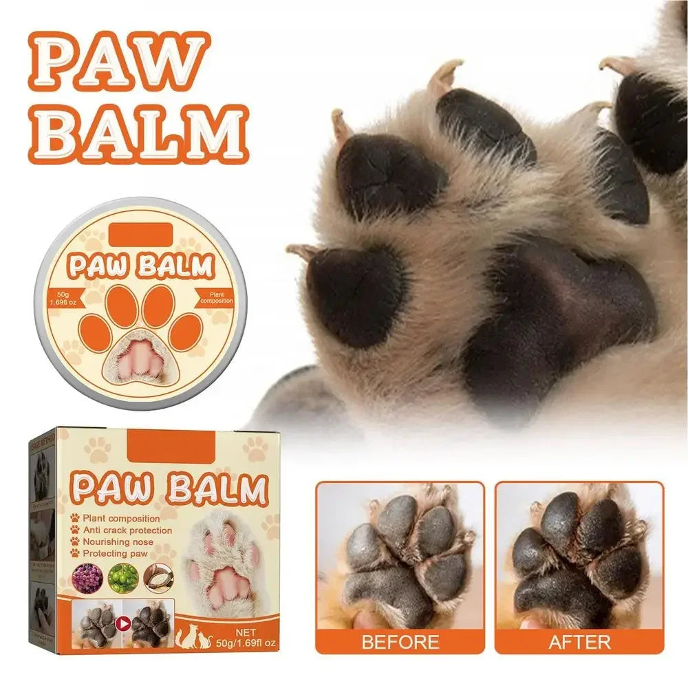 Pet Paw Balm – Moisturizing & Protective Butter for Paws & Nose, Dogs & Cats