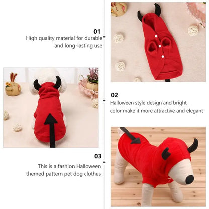 Halloween Pet Clothes Dog Costume Cat Jumpsuits Fleece Hooded Coat Transform Wear Dog Coats Jackets Pet Products Pet