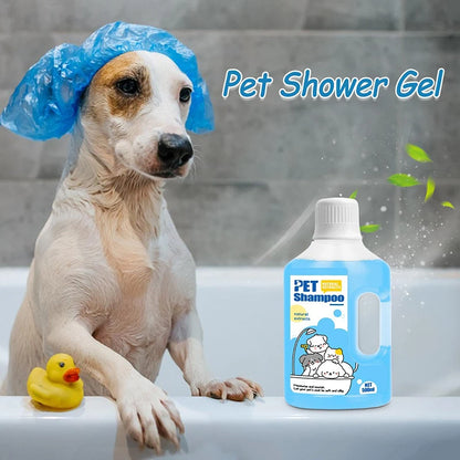 500ml Pet Shampoo – Gentle & Deodorizing for Cats & Dogs