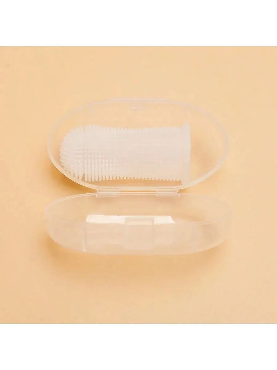 Pet Finger Toothbrush – Silicone Oral Cleaning Brush for Cats & Dogs