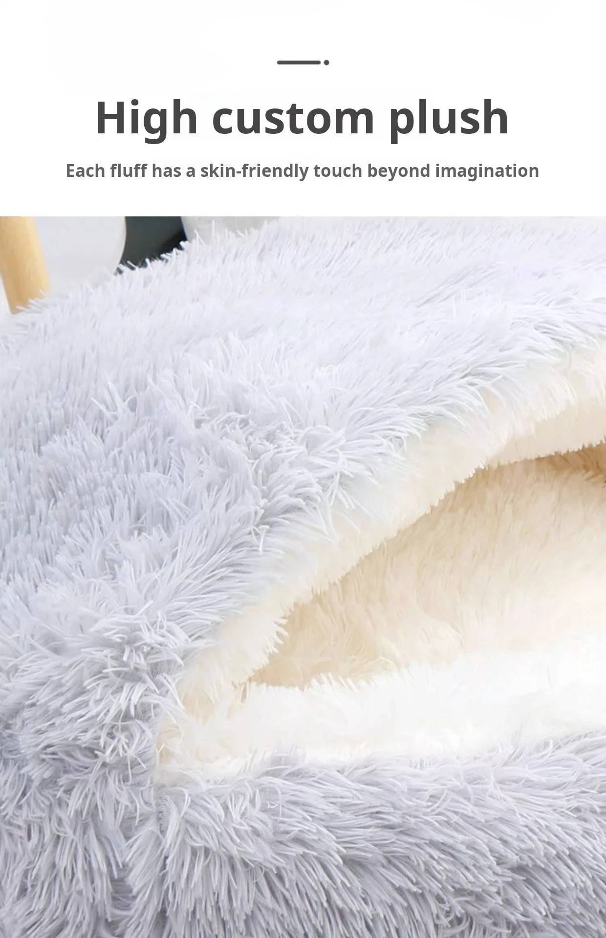 Autumn And Winter Soft Plush Pet Bed And Pet Bed Winter Warm And Cold Plush Comforter Nest Shell Cat Nest Semi-enclosed Cat Nest