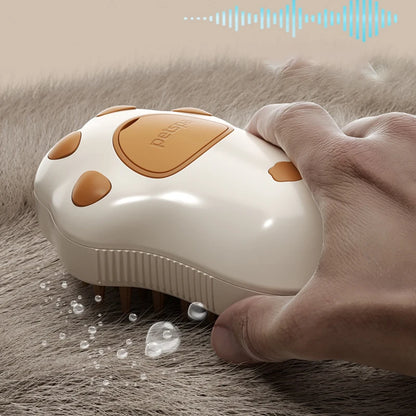 SteamPaw™ 3-in-1 Pet Grooming Brush