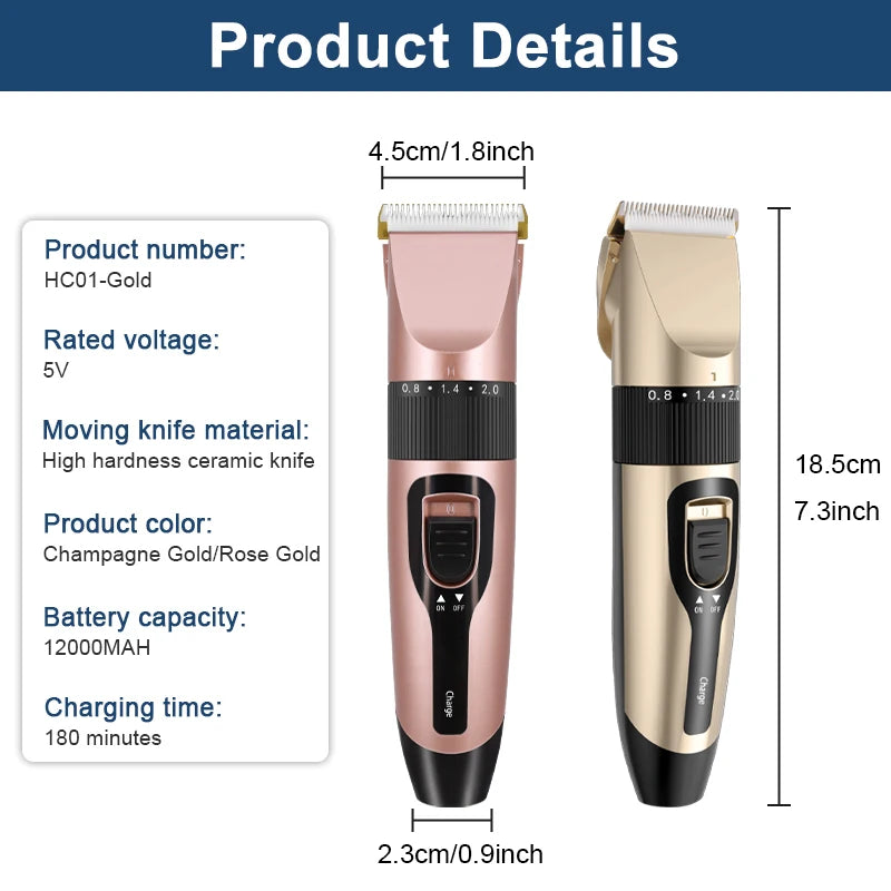 PawTrim™ Cordless Pet Clipper
