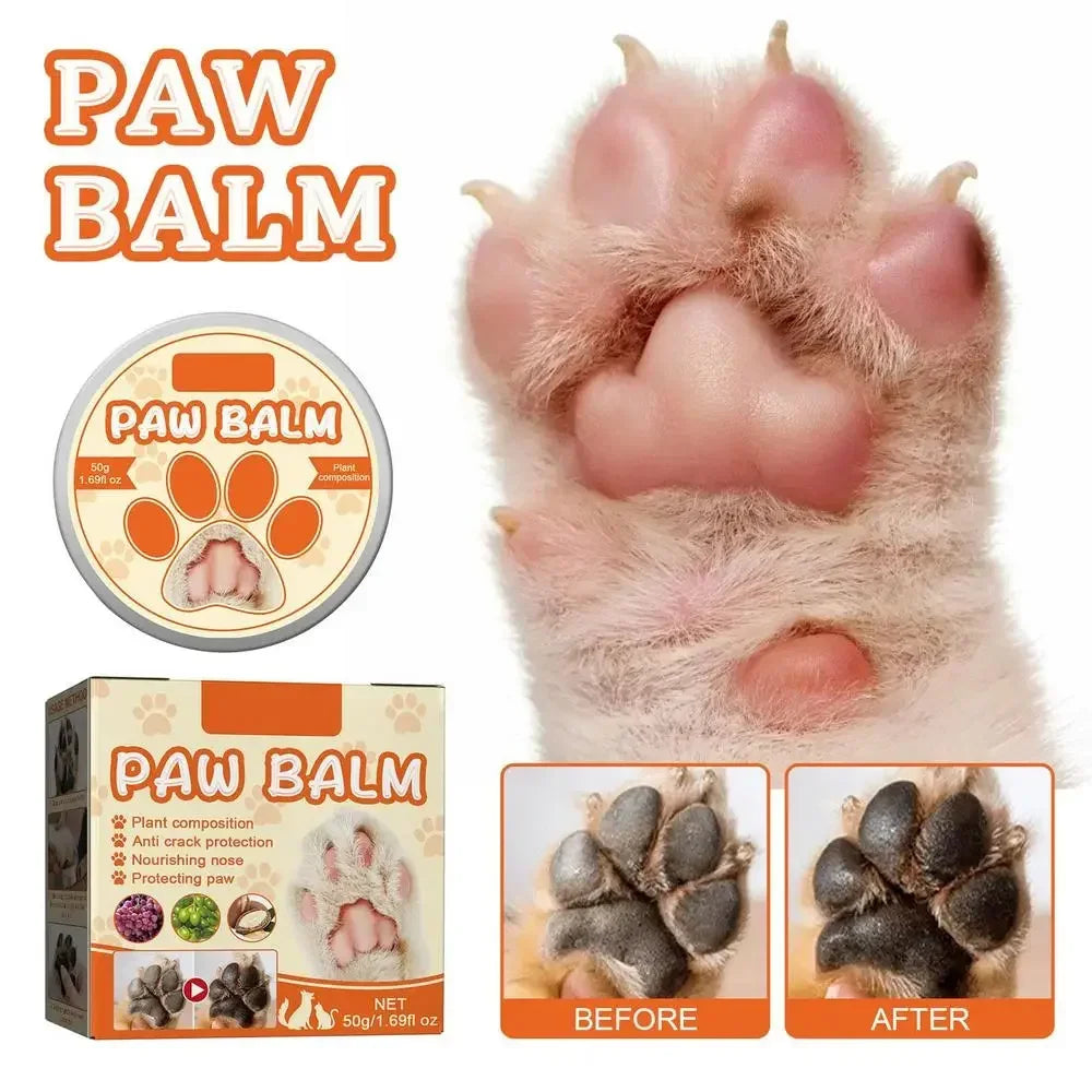 Pet Paw Balm – Moisturizing & Protective Butter for Paws & Nose, Dogs & Cats