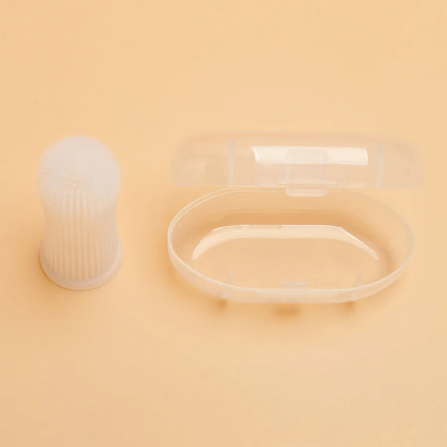 Pet Finger Toothbrush – Silicone Oral Cleaning Brush for Cats & Dogs
