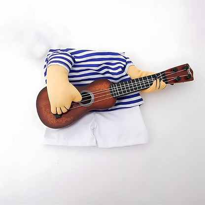 Pet Guitar Costume – Dog & Cat Halloween & Christmas Cosplay Outfit