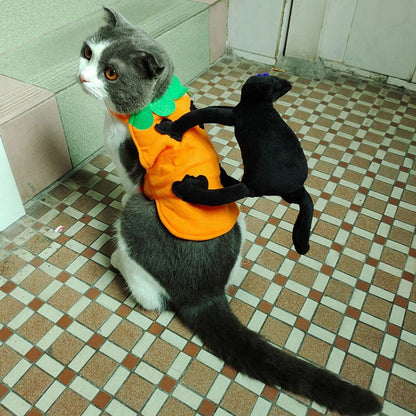 Funny Pet Cosplay Costume – Halloween & Christmas Outfit for Cats & Dogs
