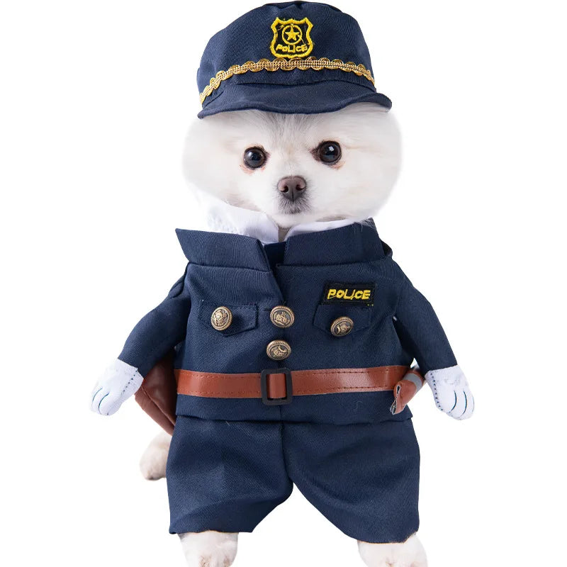 Halloween Dog & Cat Costume – Funny Small Dog Jacket & Creative Pet Outfit