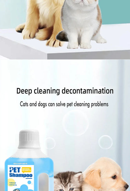 500ml Pet Shampoo – Gentle & Deodorizing for Cats & Dogs