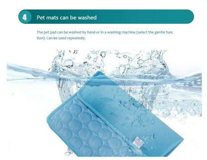 Dog Bed Cooling Mat Beds Large Dogs Pet Bed Medium Small Blanket Supplies Puppy Accessories Sofa Accessory