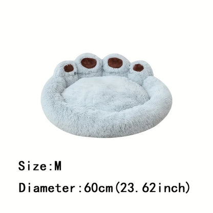 Cozy Large Pet Bed - Soft, Plush, Warm, and Long Kennel for Small, Medium, and Large Dogs,Winter Sleeping Sofa for Animals