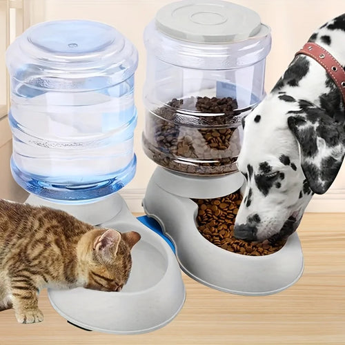 Pet dog and cat water feeding and feeder  can be large capacity automatic water storage water feeder  and feeder