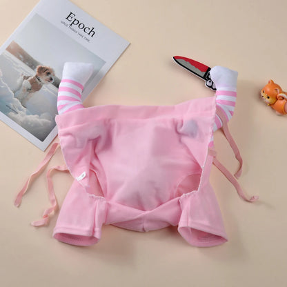 Halloween Pet Costume – Adjustable Funny Cosplay Outfit for Dogs & Cats