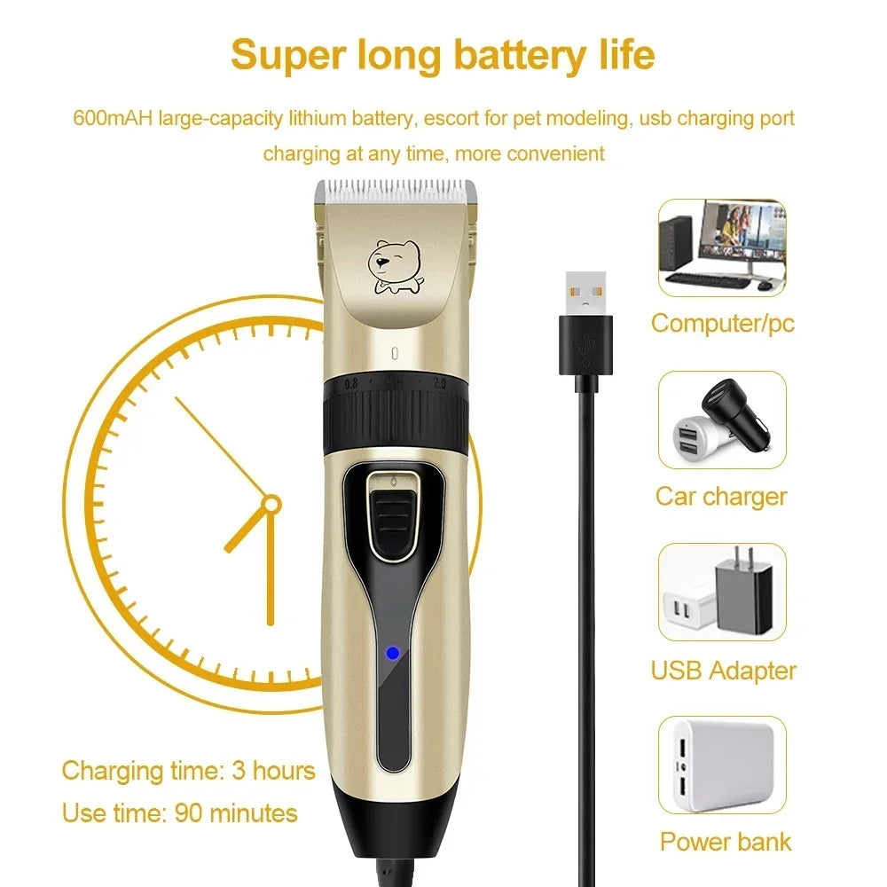 FurTrim™ Pro Pet Grooming Clipper