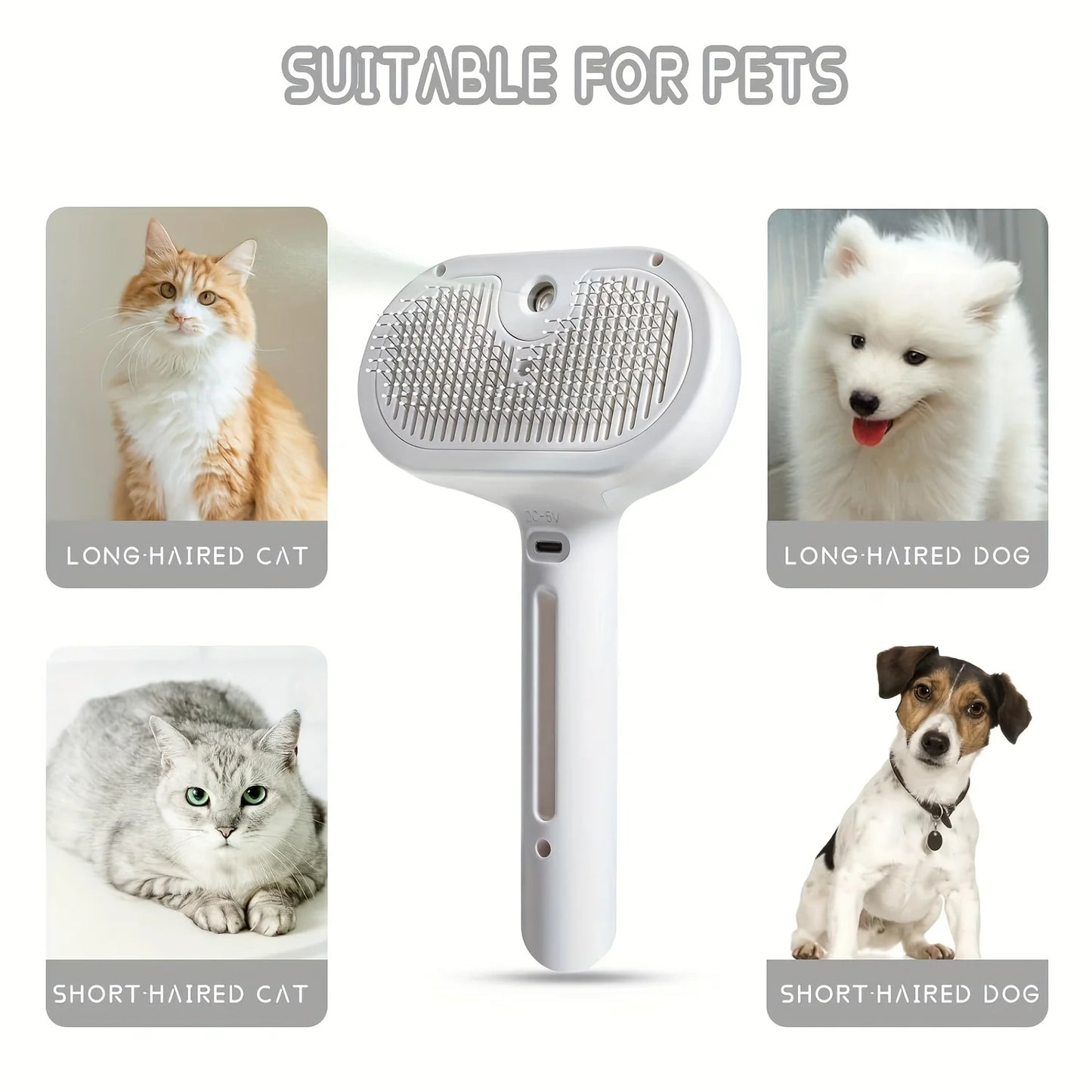 MistPaw™ Hydrating Pet Comb