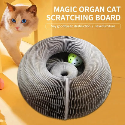 ScratchSphere™ Foldable Cat Play Board