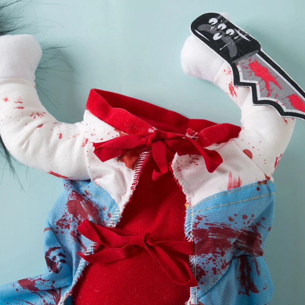 Funny Pet Cosplay Costume – Halloween & Christmas Outfit for Cats & Dogs