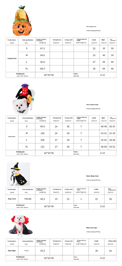 Halloween Dog & Cat Costume – Funny Small Dog Jacket & Creative Pet Outfit